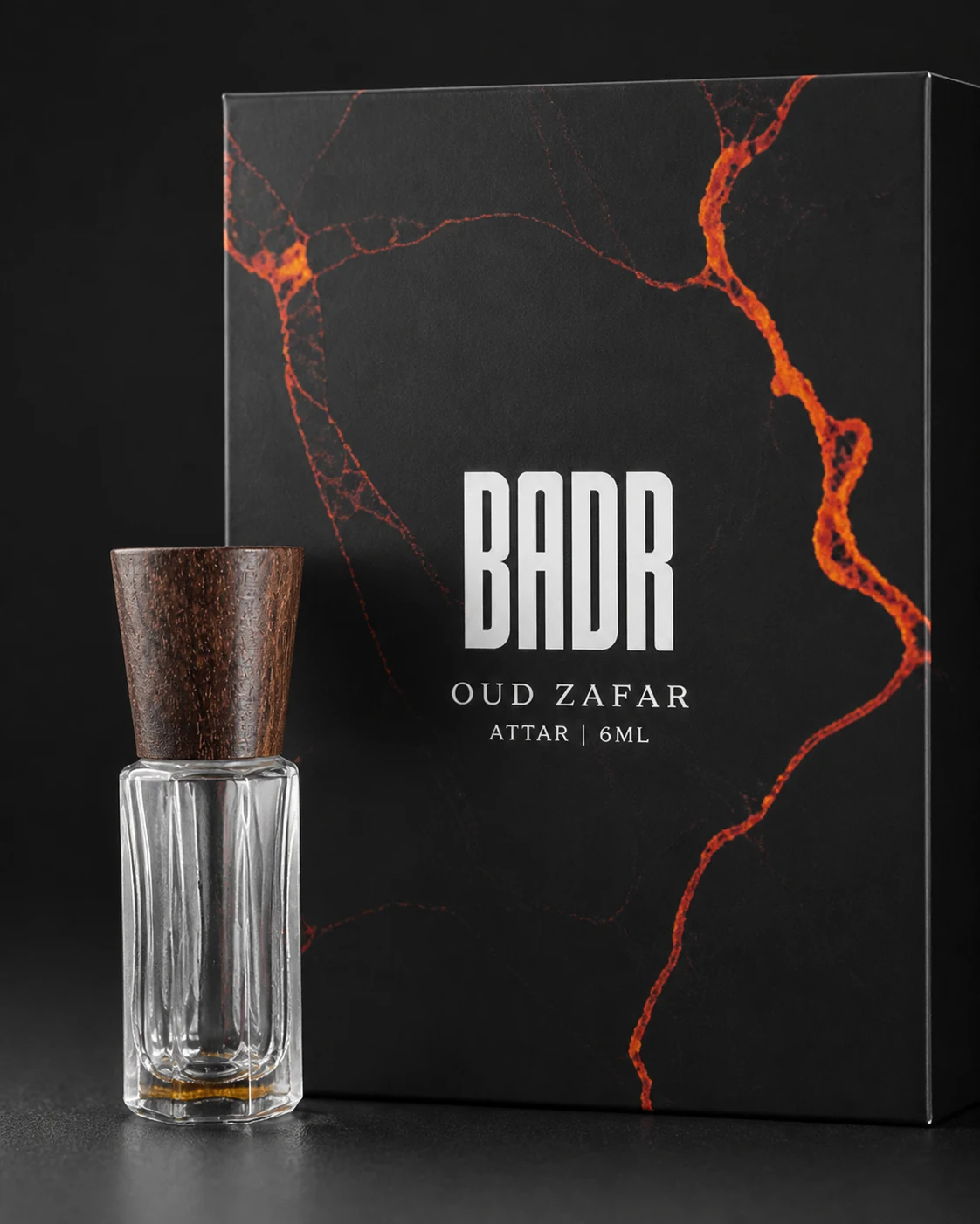 Oud Zafar packaging first product-image direction